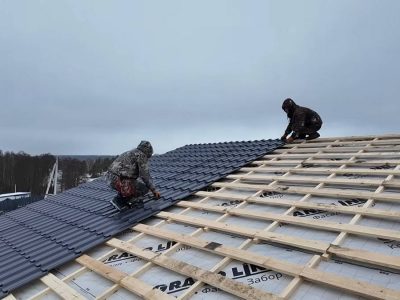 Утепление крыши, монтаж кровли в Электростали